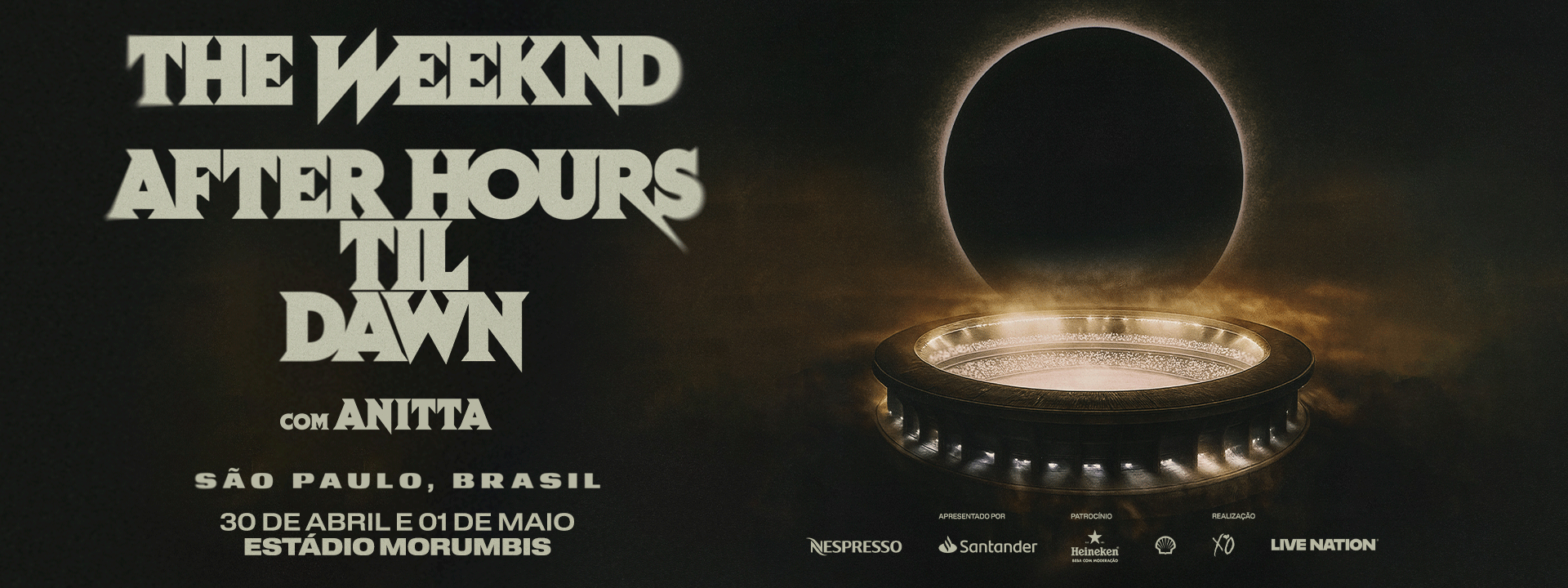 The Weeknd After Hours Til Dawn em São Paulo